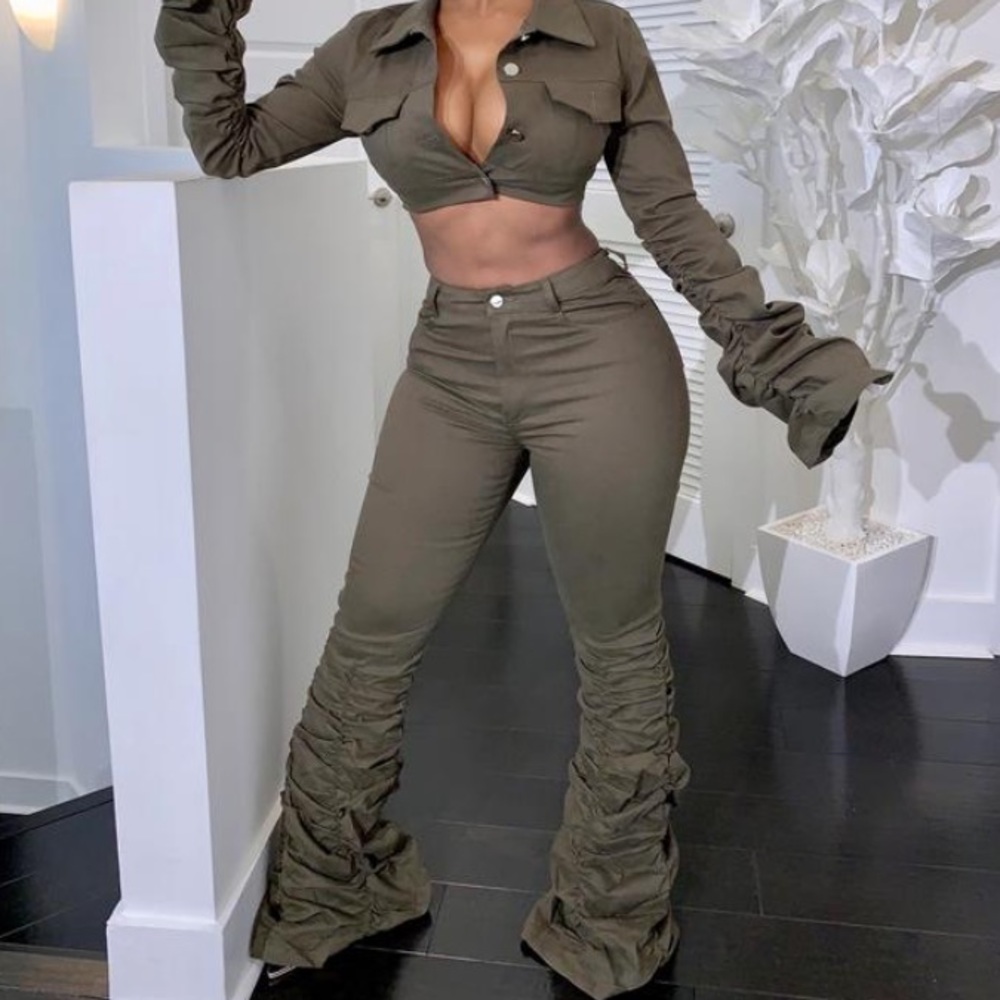 2 piece pants set